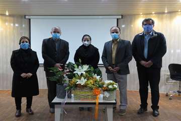 The first graduate of anesthesiology specialist in Kosar Hospital, Semnan 